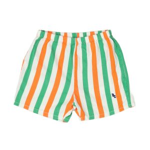 BOBO CHOSES - SHORT - ORANGE, VERT - 12 MOIS