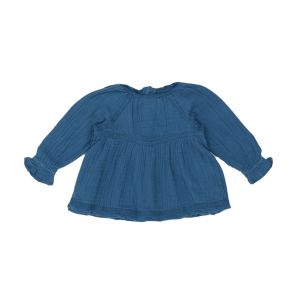 BONTON - ROBE - BLEU - 18 MOIS