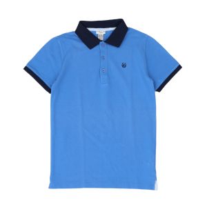 CYRILLUS - POLO - BLEU - 12 ANS