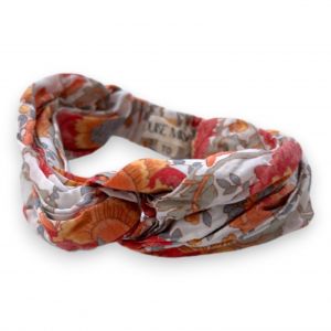 LOUISE MISHA - Bandeau blanc &agrave; fleurs - 3 mois