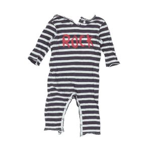 ZADIG & VOLTAIRE - COMBINAISON - BLANC, GRIS - 6 MOIS