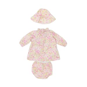 BONTON - ENSEMBLE - ROSE, BEIGE - 6 MOIS