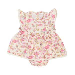 LOUISE MISHA - BARBOTEUSE - BEIGE, ROSE - 6 MOIS