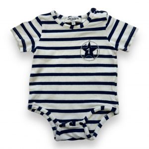 JEAN PAUL GAULTIER - BODY - BLANC, BLEU - 6 MOIS