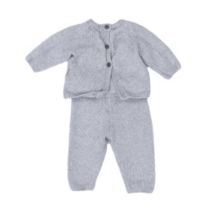 BONTON - ENSEMBLE - GRIS - 1 MOIS