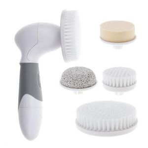 Brosse rotative Visage et Corps 4 en 1 - Brosse rotative Visage et Corps 4 en 1