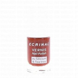 ECRINAL Ongles - Vernis Silicium + Tea Tree 5 ml terracota