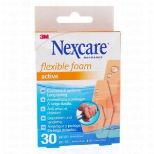 NEXCARE Pansement anti-choc et résistant 30 pansements