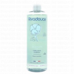 RIVADOUCE Gel douche 3 en 1 coton & amande 400ml