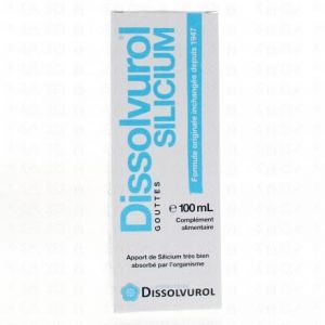 DISSOLVUROL Silicium gouttes 0,25% flacon 100ml