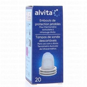 ALVITA Embouts de Protection jetables x20