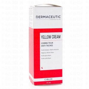 DERMACEUTIC Cibler - Yellow Cream Correcteur anti-taches Flacon 15ml