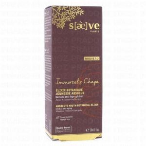 SAEVE Immortalis Chaga Elixir Botanique Sérum Anti-âge 30ml