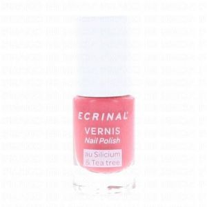 ECRINAL Ongles - Vernis Silicium + Tea Tree 5 ml bois de rose