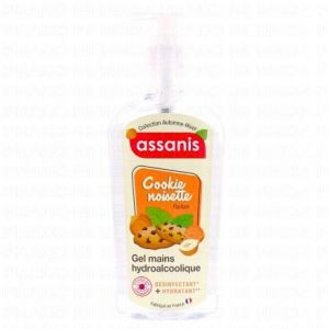 ASSANIS Lotion - Gel mains hydroalcoolique noisette cookie 250ml