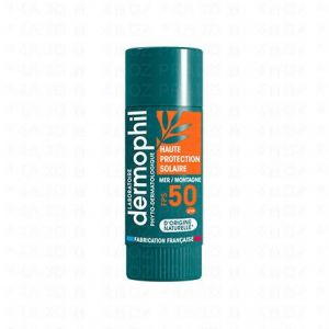 DERMOPHIL INDIEN Mer montagne stick solaire SPF 50+