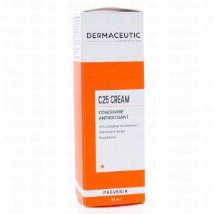 DERMACEUTIC Prévenir - C25 Cream Concentré antioxydant flacon 30ml