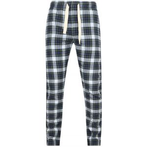 Steppin' Out Pantalon Lounge Plaid Blue and Green  Bleu Vert taille S