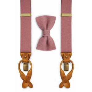 Sir Redman Bretelles Combi Pack Mauve Rose