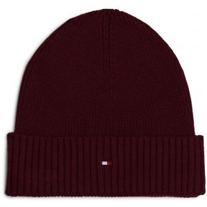 Tommy Hilfiger Bonnet Knitted Bordeaux Rouge