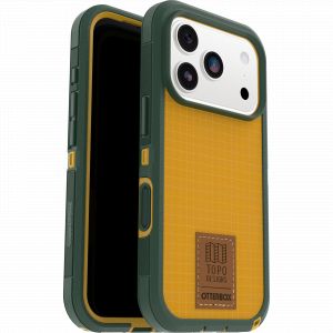 iPhone 17 Pro Defender Series Pro XT X Topo Designs Case Topo Verdant Summit