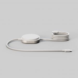 Zens Cable | Qi2 + USB C-C Case | Zens Charging Cable Pro 2 White