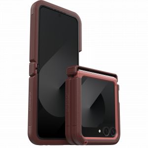 Coque Galaxy Z Flip7 FE et Galaxy Z Flip6 | Defender XT Brick Red