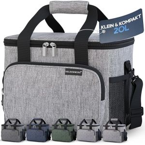 HELDENWERK Grand sac isotherme, pliable, glaci&egrave;re isotherme, sac thermo, &eacute;tanche et imperm&eacute;able, sac pique-nique, sac petit d&eacute;jeuner, sac thermo, sac isotherme - 30 L
