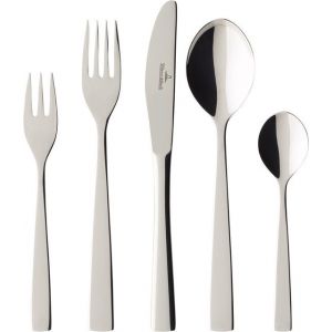 VILLEROY & BOCH - Elisabeth 18/10 - Set de couverts 6 personnes 30 pcs