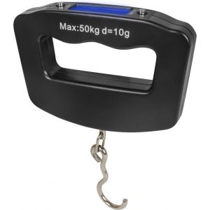 Nuvance - P&egrave;se-bagages num&eacute;rique - P&egrave;se-bagages jusqu'&agrave; 50 KG - Piles incluses - P&egrave;se-bagages - P&egrave;se-bagages &agrave; affichage num&eacute;rique - P&egrave;se-bagages suspendu