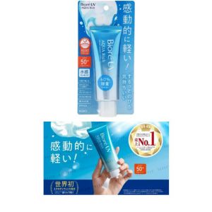 Biore UV Aqua Rich Watery Gel SPF50+ PA++++ - 70 g - Transparent - Pour le visage et le corps