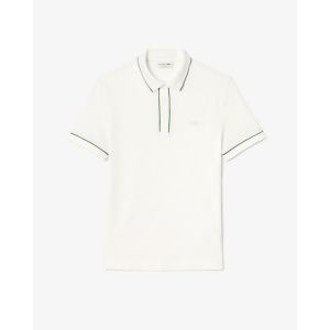 Polo Lacoste Hommes Regular Fit - Paris Stretch Piqu&eacute; - Blanc - Taille XXL