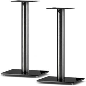 haut-parleur universel SP100-stands noir ( par set )