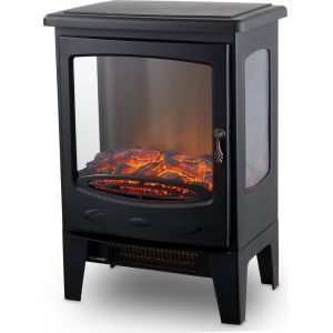 MOA Chemin&eacute;e &eacute;lectrique - Atmosphere Fireplace - Chauffage - freestanding - black - ES18D