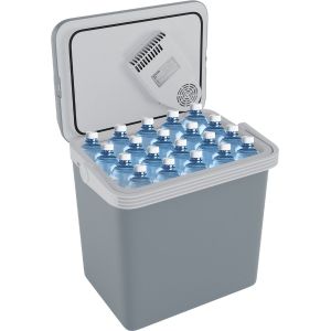 Glaci&egrave;re portative Auronic Electric - Froid ou Chaud - 25L - 12V et 240V - Gris