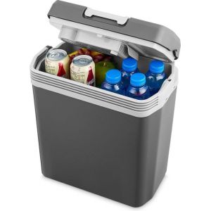 Glaci&egrave;re MOA Electric, Avec fonction de chauffage, 12V et 230V, 22 litres, Gris