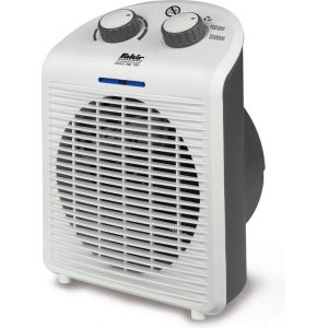 Fakir Trend HL 100 Poêle électrique - Chauffage avec ventilateur - Blanc/Gris