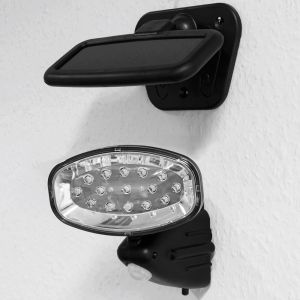 Monzana Applique solaire 15 LED avec détecteur de mouvement