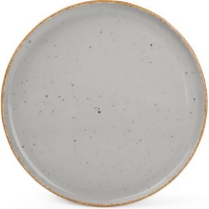 BonBistro Assiette plate 20cm Collection grise (Lot de 6)