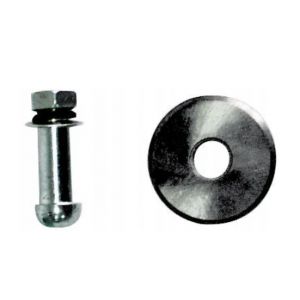 Molette pour tuiles et terre cuite 22x6x2 mm - Acier