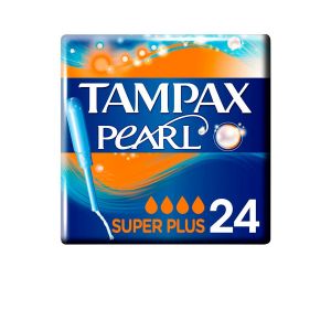 TAMPAX PEARL tampón super plus 24 u | TAMPAX