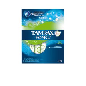 TAMPAX PEARL tampón super 24 uds | TAMPAX
