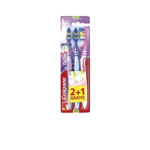 Colgate - Zig Zag Cepillo Dientes Moyenne 3 U