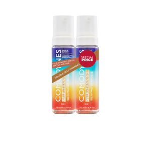SELF TANNING mousse autobronceadora progresiva pack 2 x 200 ml