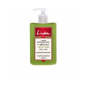 Lida - 100% de savon naturel Glycérine mains et Aloe Vera 250 Ml