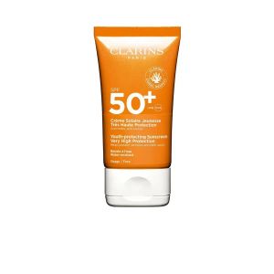 Clarins - Solar Crema Tacto Seco Rostro Uva/uvb50+ 50 Ml