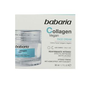 Babaria - Colageno Vegano Crema Facial Reafirmante Intenso 50 Ml