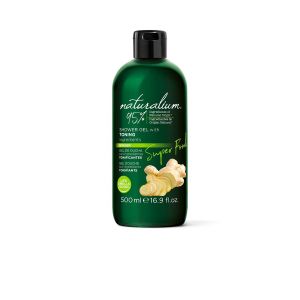 Naturalium - Gel de douche tonifiant Ginger Super Food 500 Ml
