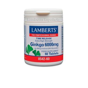 Lamberts - Ginkgo Biloba 6000mg 60 Cápsulas