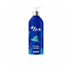 Head & Shoulders - Botella Rellanable Aluminio Clasico Champú 430 Ml